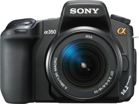 Sony Alpha 350 DSLR-A350 + 18-200mm, B - CeX (UK): - Buy, Sell, Donate